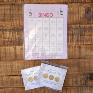 Bachelorette / Bridal Bingo and Scratch-Off Game Set